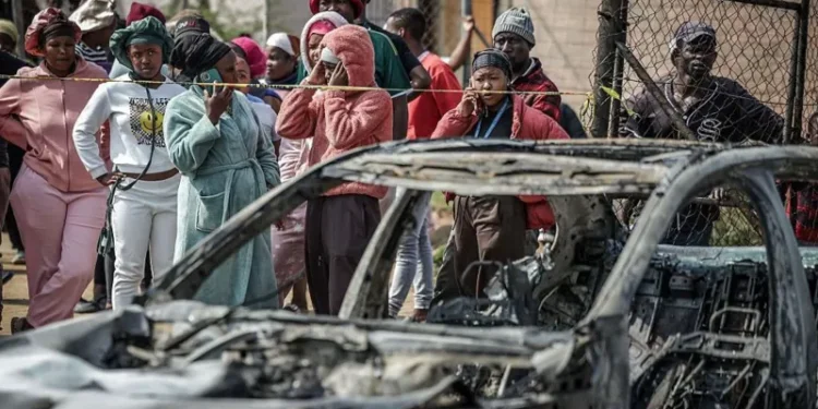Two mass shootings in South Africa leave 27 dead