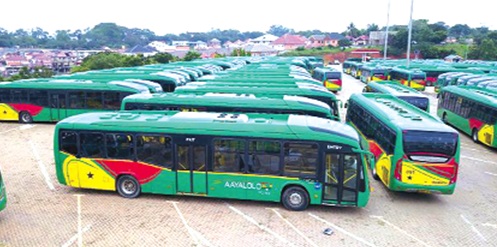 Government introduces contra-flow lanes for Ayalolo BRT on three major Accra corridors