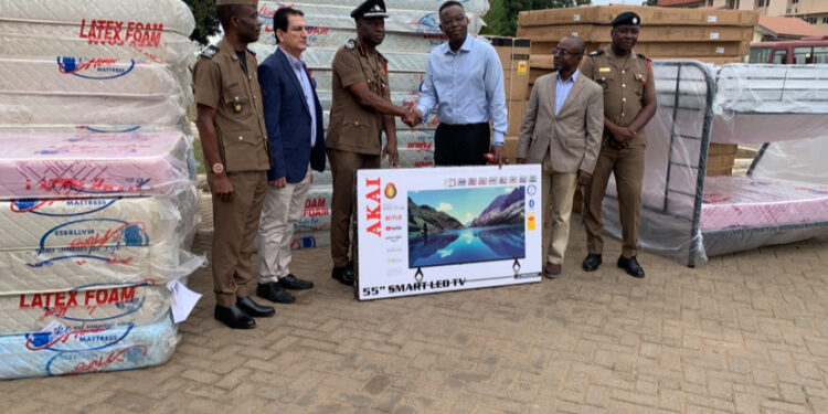 Melcom donates mattresses, appliances to Tema Regional Fire Command