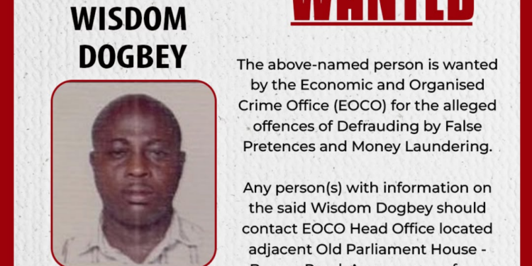 EOCO declares Wisdom Dogbey wanted over alleged fraud, money laundering