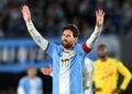 Lionel Messi scores in emotional farewell game for Argentina
