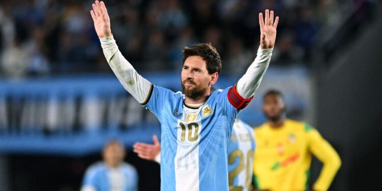Lionel Messi scores in emotional farewell game for Argentina