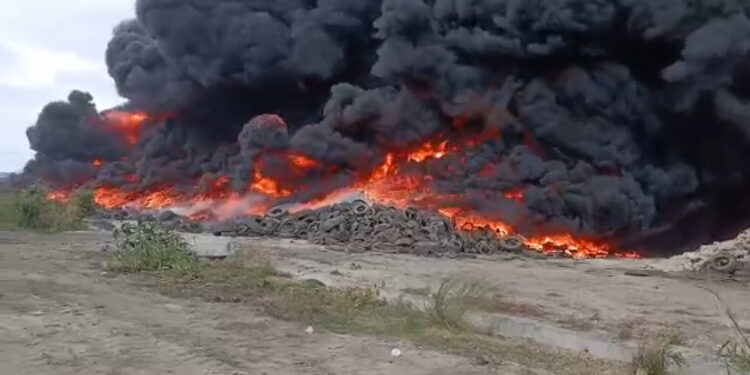 Fire outbreak at Yota Energy greenhouse in Shai Hills brought under control