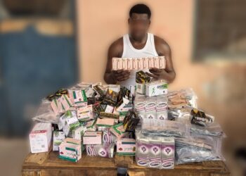 Police arrest eight suspects in anti-narcotics operation at Okaishie