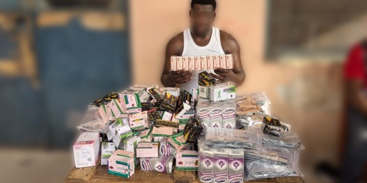 Police arrest eight suspects in anti-narcotics operation at Okaishie
