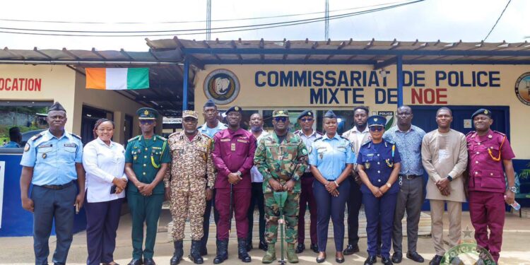 NACOC, Ivorian border authorities strengthen ties to combat drug trafficking