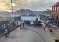 Asamankese: Two injured as diesel tanker crashes into shop