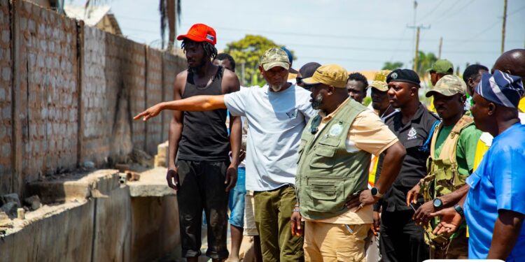 AMA begins permanent housing construction for Kofikrom fire victims as Mayor inspects progress