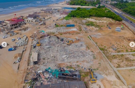 La Pleasure Beach demolition: Management committee sues two hotels and SSNIT