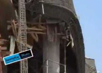 Church building collapses on eight workers at Klagon-Lashibi