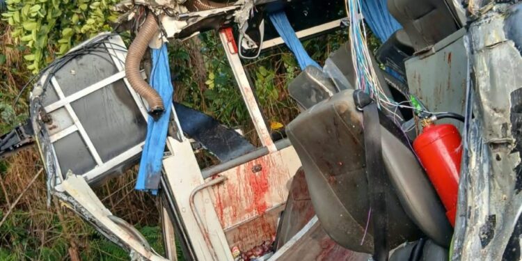 Eight killed, 21 rescued after two passenger buses collide on Elubo–Takoradi highway